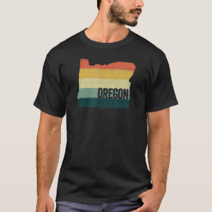 Camiseta Oregon Pacific Northwest Desvaneceu Vintage