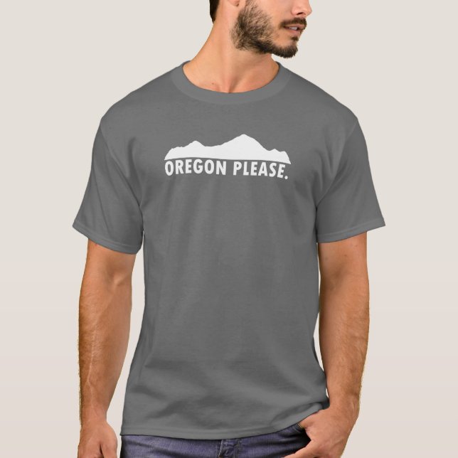 Camiseta Oregon, por favor (Frente)