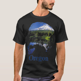 Camiseta Oregon State Wolf Head Mount Hood