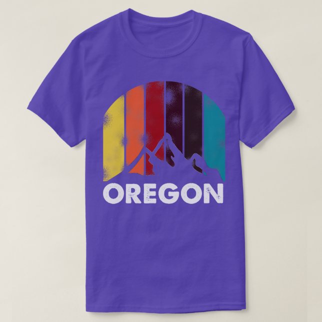 Camiseta Oregon Vintage (Frente do Design)