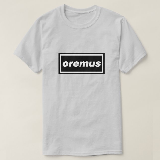 Camiseta Oremus (Frente do Design)