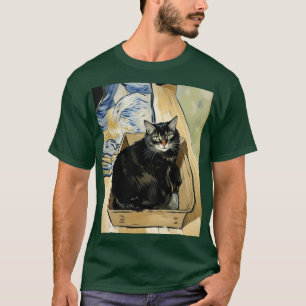 Camiseta Oreo O Gato Maine Coon Ativo