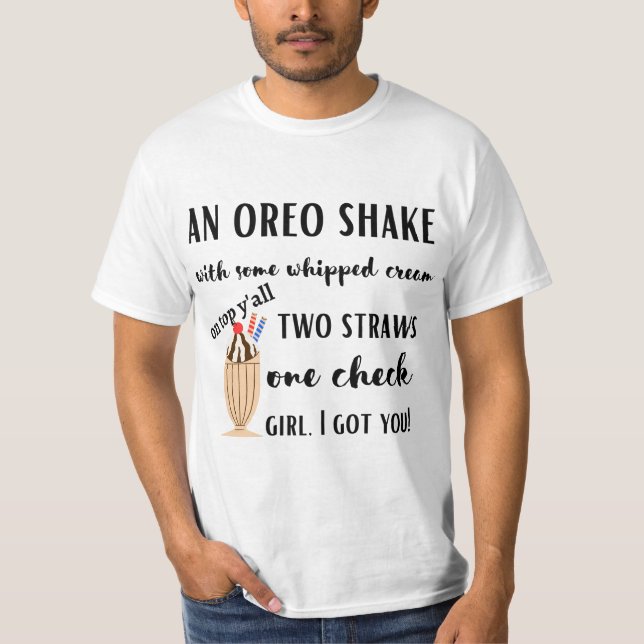 Camiseta Oreo Shake (Frente)