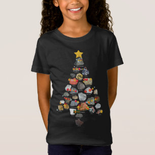 Camiseta Ores Minerals Gems Rocks colecionando árvore de Na