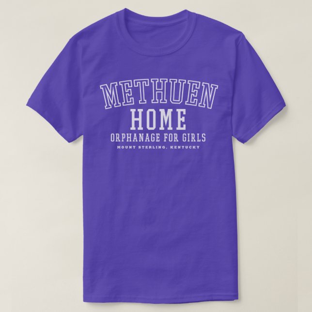 Camiseta Orfanato da casa Methuen (Frente do Design)