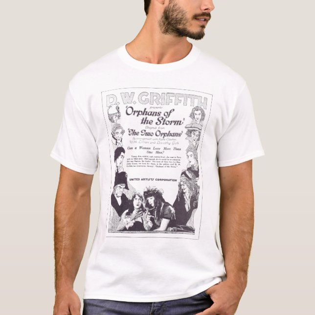 Camiseta Órfão da tempestade 1921 (Frente)