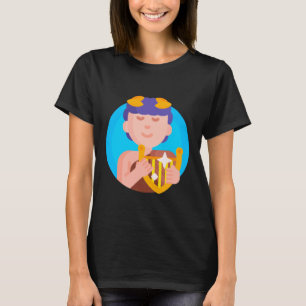 Camiseta Orfeu Vintage Mitologia Grega Músico Profeta P