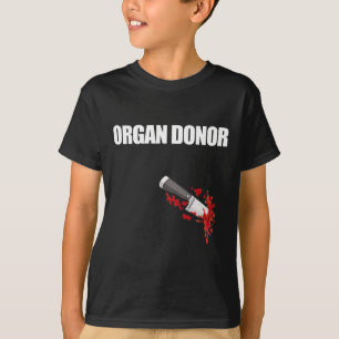Camiseta Organ Donor Diversão Maldita Memória Do Rim No Byc