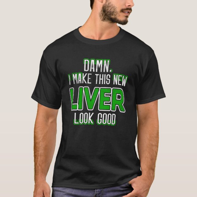 Camiseta Organ Recipient Liver Transplant Survivor Liver Di (Frente)