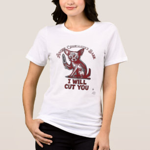 Camiseta Orgânica de Mulher 'Cachorro Bravo Eu Vou
