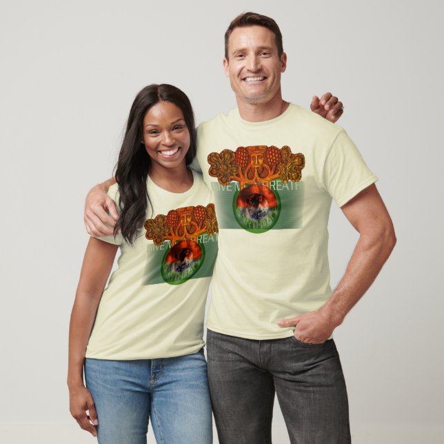 Camiseta orgânica dia da Terra 2 (Unissex)