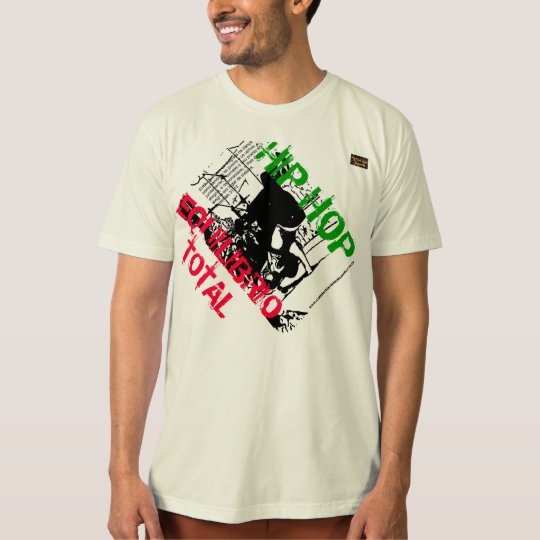 Camiseta Orgânica HipHop Equilibrio Total