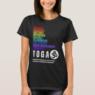 Camiseta Organismo Acessível Inclusivo - Ioga Comunitária P