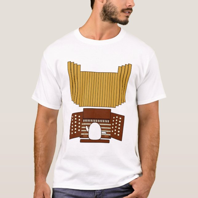 Camiseta Organista (Frente)