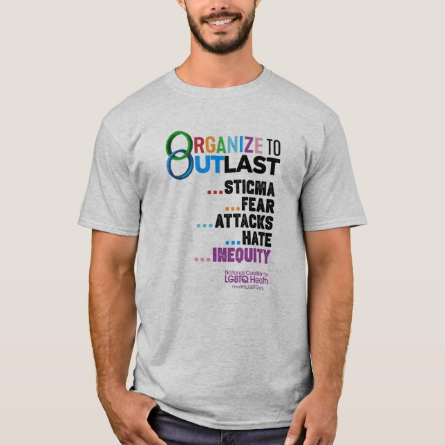 Camiseta Organize to Outlast T-Shirt (Frente)