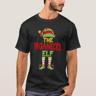 Camiseta Organized ELF Family Matching Group Christmas Paja