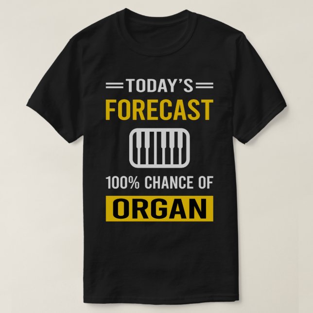Camiseta Orgão de Previsão de Hoje (Frente do Design)