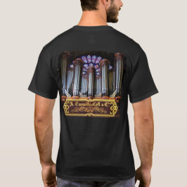 Camiseta Órgão de Tubos Cavaille-Coll de Notre-Dame, Paris