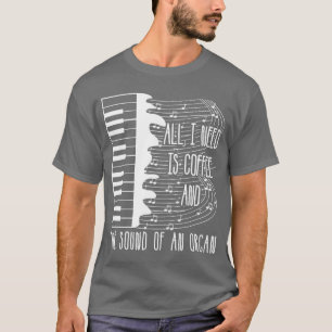Camiseta Orgão Organizador Amigo de Música Igreja