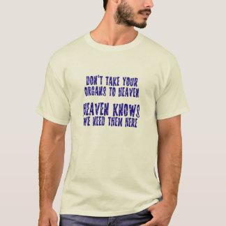 Camiseta Órgãos ao céu