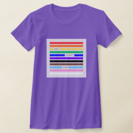 Camiseta Orgulhe-se Arco-íris de Redação Orgulho 2026