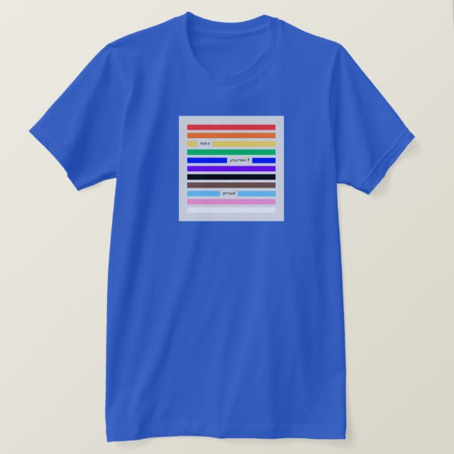 Camiseta Orgulhe-se Orgulho Arco-íris Redação Orgulho 2026 (Frente do Design)
