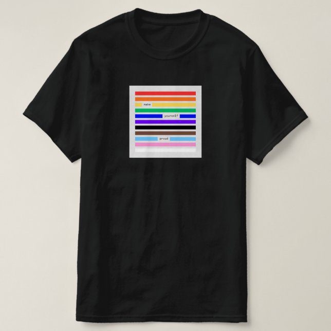 Camiseta Orgulhe-se Orgulho Arco-íris Redação Orgulho 2026 (Frente do Design)