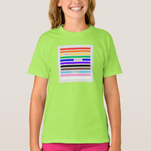 Camiseta Orgulhe-se Orgulho Redação Arco-íris Orgulho 2026