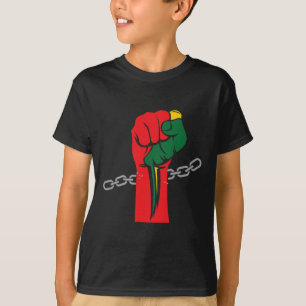 Camiseta Orgulho 1965 Celebrando 1865 Juntet Afro
