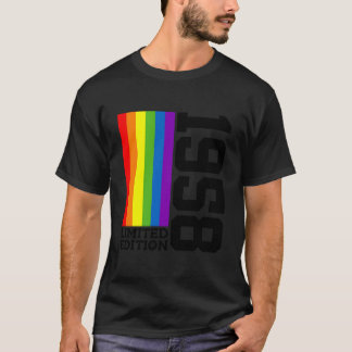 Camiseta Orgulho 65º Lgbtq 1958 Queer