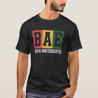 Camiseta Orgulho A do Mês da História Preta da BAE Preta e