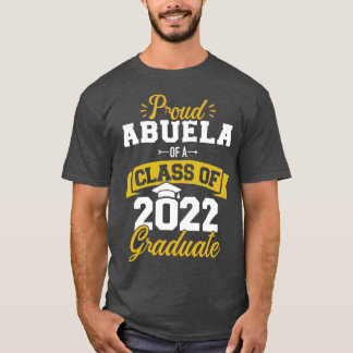 Camiseta Orgulho abuela de uma classe de formando 2022 gr
