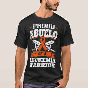 Camiseta Orgulho Abuelo De Uma Guerreira De Leucemia, Vovó 