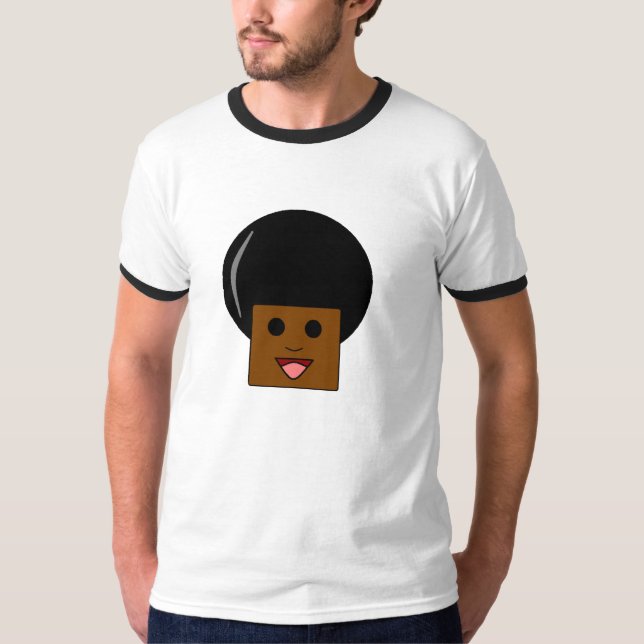 Camiseta Orgulho Africano-Filipino-Americano (Frente)