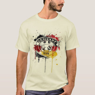 Camiseta Orgulho Alemão Splash Aquarela