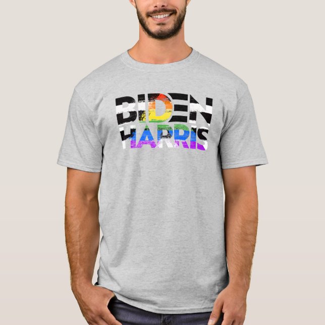 Camiseta Orgulho Aliado Biden Harris (Frente)