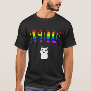 Camiseta Orgulho Aliado Igualdade LGBTQ Arco-íris Lésbica G