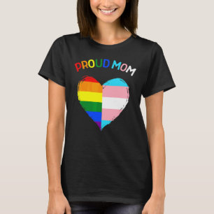 Camiseta Orgulho Ally Lgbtq Transexual Orgulhosa Mãe Trúria