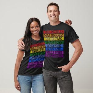 Camiseta Orgulho Allyship Orgulho gay Mês Lgbt O Mundo