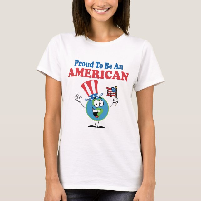 Camiseta Orgulho Americano (Frente)