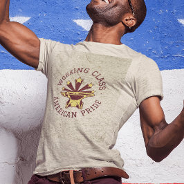 Camiseta Orgulho Americano de Classe Trabalhadora