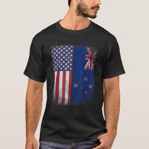 Camiseta Orgulho Americano de Sinalizador Kiwi - Nova Zelân