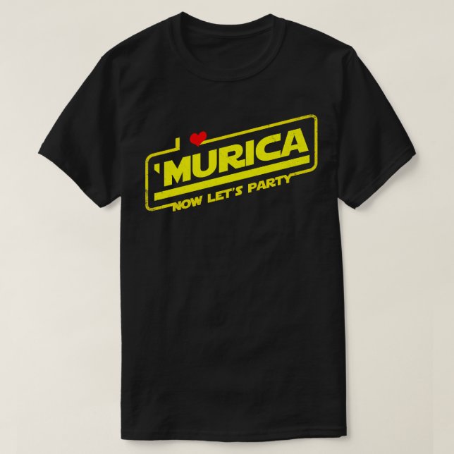 Camiseta Orgulho Americano do Dia da Independência de 4 de  (Frente do Design)