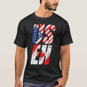 Camiseta Orgulho Americano Maple Leaf Useh Usa Flag C