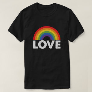Camiseta Orgulho Amor é Amor Igualdade Gay Arco-íris LGBTQ