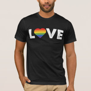 Camiseta Orgulho Amor é Amor Igualdade Gay Arco-íris LGBTQ