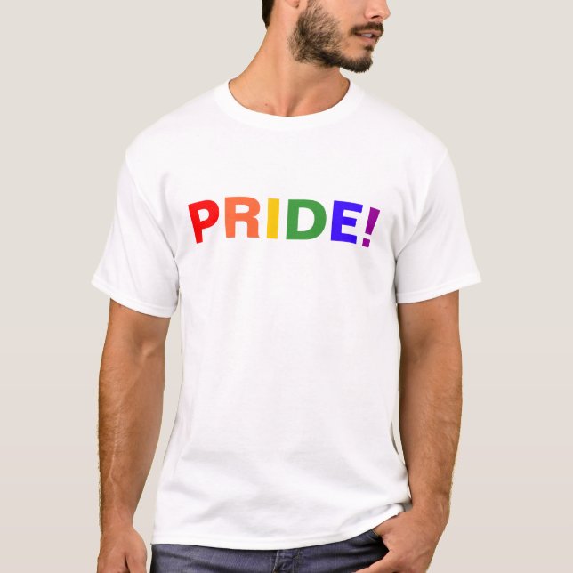 Camiseta Orgulho Arco-íris 1 (Frente)