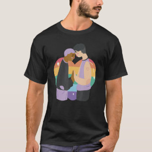 Camiseta Orgulho Arco-Íris 6 da Comunidade Lgbt