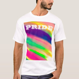 Camiseta Orgulho Arco-Íris de PixDezines LGBT