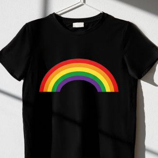 Camiseta Orgulho Arco-Íris LGBTQ Homens